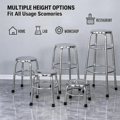 Tabouret de bar industriel dos nu pour optimiser l'espace des petits comptoirs - 4