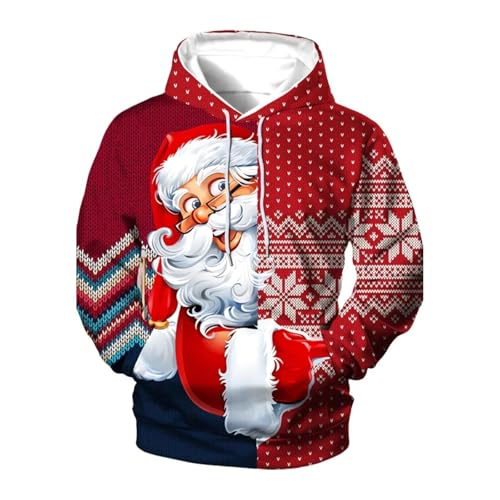 Pullover homme régulier blanc thermique contre le froid hivernal