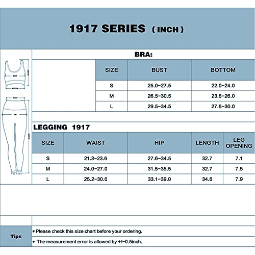 Lingdu Women’s Yoga Outfits 2 Piece Set Workout Tracksuits Sports Bra High Waist Legging Active Wear Athletic Clothing Set (Small, 1917 Teal Green) #TOP6
