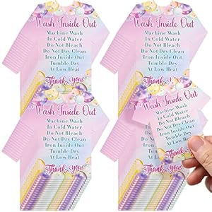 Sinmoe 300 Pieces T Shirt Washing I...