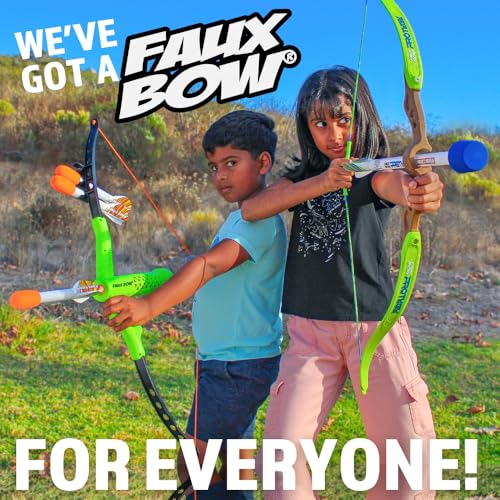 image for Original and Superior FAUX BOW - Kids Bow and Arrow Set - Durable Impa