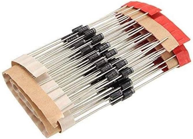 DEPOKE 1N4007 DIP Rectifier Diode Rohs Lead-Free Compliant -Set of 100 Pcs