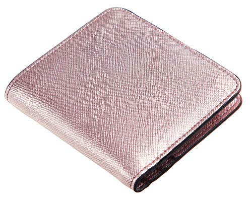 image for Toughergun Wallet Women Rfid Blocking Small Compact Bifold Luxury Leat