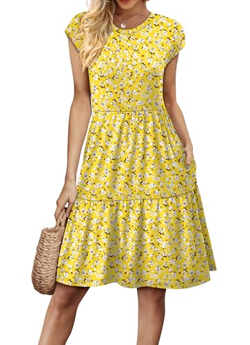 WIHOLL Spring Summer Dresses for Women 2025 Beach Vacation Babydoll