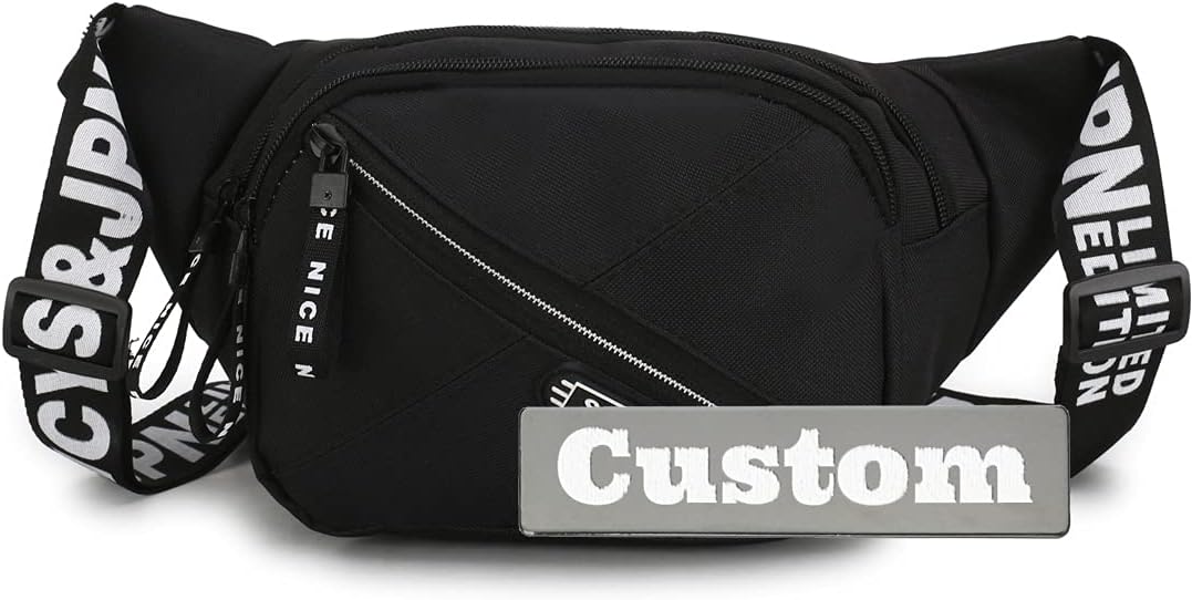 custom fanny packs amazon