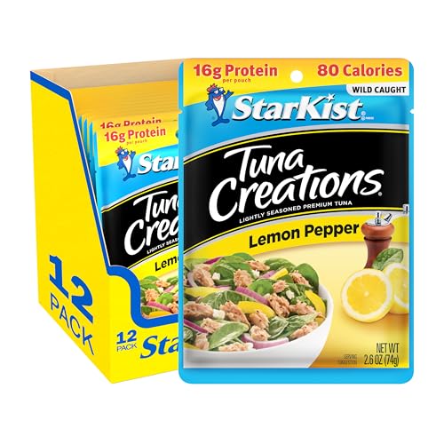 StarKist Tuna Creations, several flavors, 12 pouches