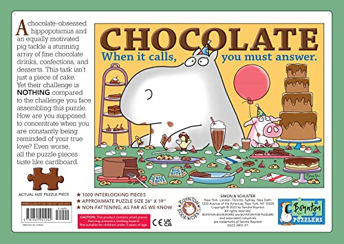 Chocolate Overload: 1000-Piece Puzzle