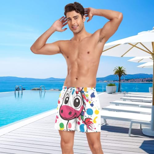 Traje de baño para hombre deportivo evita rozaduras shorts con secado rápido 3