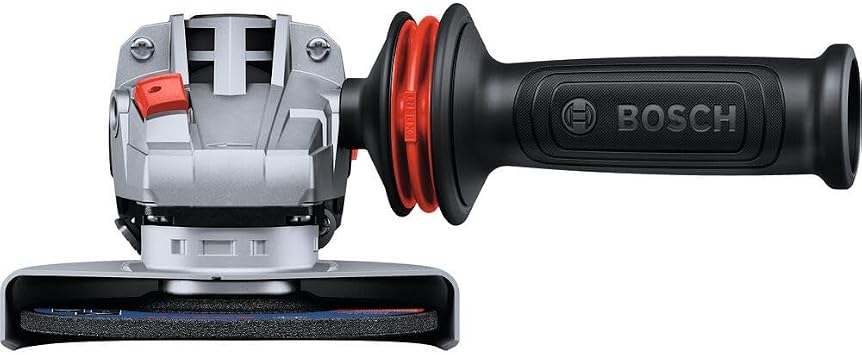 BOSCH GWS14-50 5 In. Angle Grinder | Compact, Powerful 13-Amp Motor with Slide Switch - High Performance for Grinding and Cutting