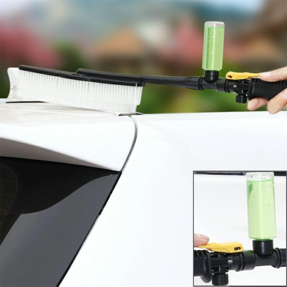 Kit de poste de alimentación de agua, herramientas de limpieza solar ligeras, sistema de suministro de agua con cepillo para limpieza de vidrio y paneles fotovoltaicos, 10 m de largo