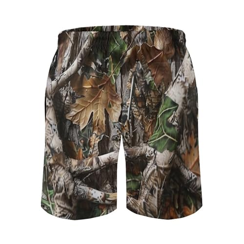 Men's Camo Shorts, Camo Workout Shorts, Camo Swim Trunks, Camouflage Beachwear Unisex4