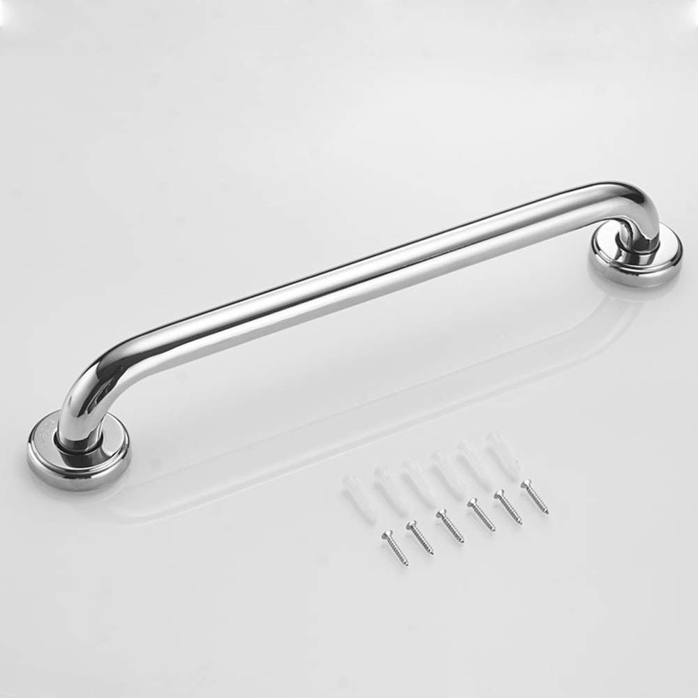Maniglione per Handicap Di Sicurezza per Bagno, Maniglione per Bagno Doccia Di Sicurezza in Acciaio Inox Doccia Di Sicurezza Binario Di Supporto Senza Barriere Finitura Cromata Lucida Corriman