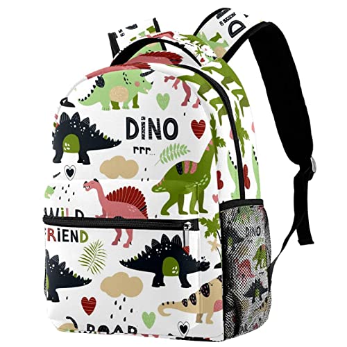 Sac à bandoulière dinosaure décontracté pour enfants et ados unisexes