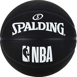 Spalding NBA SZ.7 (83-969Z) Basketbals, uniseks, zwart