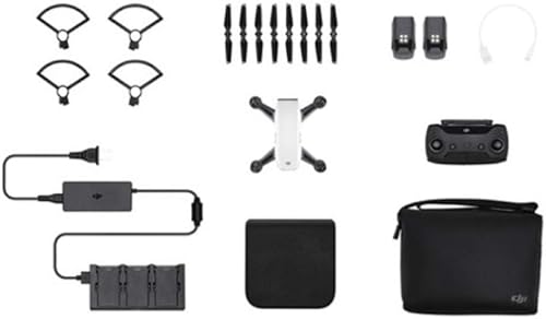 Vista 17 de DJI Spark, Mini dron portátil, blanco alpino Blanco (Alpine White)