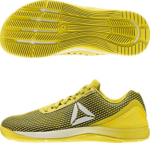 Reebok R Crossfit Nano 7.0, Scarpe Indoor Multisport Uomo, Giallo (Giallo (Bright Yellow/Black/White/Silver), 44.5 EU