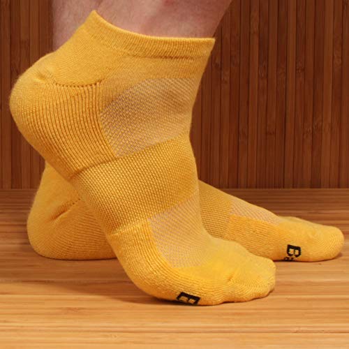 Image of Women's Rayon from Bamboo Fiber Ultra Breathable Superior Wicking Athletic Ankle Sports Socks