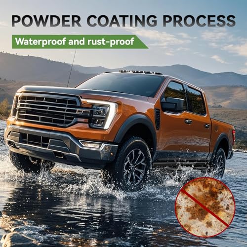 Estribos laterales 6.5 pulg para Dodge Ram 1500 Quad Cab miniatura 4