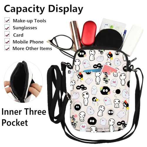 G2TUP Amine Lover Crossbody Bag Anime Aminal Gift Anime Character Shoulder Bag Anime Lover Gifts3