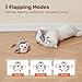 Potaroma Cat Toys 2 Pcs Flapping Sandpiper Pair-Mate, Lifelike Birds Chirp, Chargeable Touch Activated Kitten Fun Interactive Kitty Exercise with Catnip for All Breeds