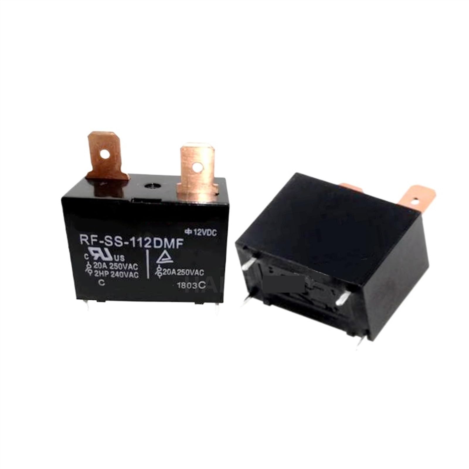 Relé 12V 20A RF-SS-112DMF para reparar fallos de encendido y sobrecargas