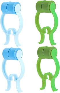 WOONEKY 4 piezas Clip Nasal Portátil Detener Hemorragias Accesorio Útil Ergonómico y Cómodo