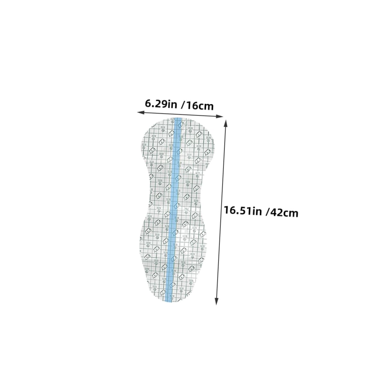 BCOATH 5pcs Protective Sticker for Lingerie Panty Liner for Swimwear Adhesive Decal Waterproof Cotton Core Easy Application