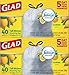 Glad Odorshield Tall Kitchen Drawstring Trash Bags, Lemon, 13 gal, 40 Count, (Pack of 2)