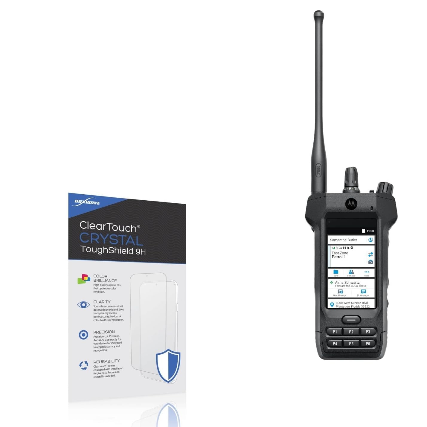 Amazon.com: BoxWave Screen Protector Compatible with Motorola APX