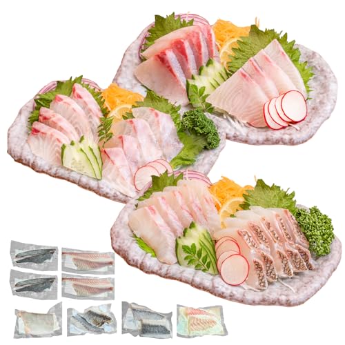 [3ヶ月定期便] (冷凍) 結城水産イチオシ 生産者が一手間加えた刺身ブロック 刺身用 定期便