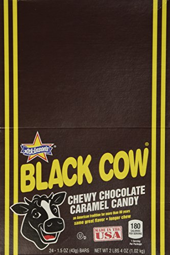 Black Cow Chocolate Caramel 24Count 1.5Oz Bars #TOP1