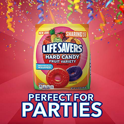 Life Savers Fruity Variety Hard Candy, 14.5-Ounce Sharing Size Bag (Pack Of 6) #TOP3