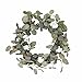 FAVOWREATH 2018 Vitality Series FAVO-W48 Handmade 15 inch Green Leaf,Cotton Grapevine Wreath For Summer/Fall Festival Celebration Front Door/Wall/Fireplace Laurel/Eucalyptus Hanger Home Relaxed Decor