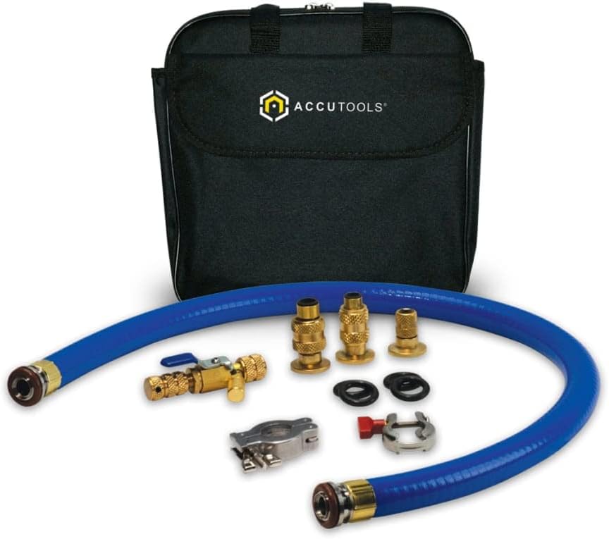 AccuTools TruBlu Starter XL MS Kit - Evacuation Kit with 5/16 in Core Removal Tool For Multi-Split