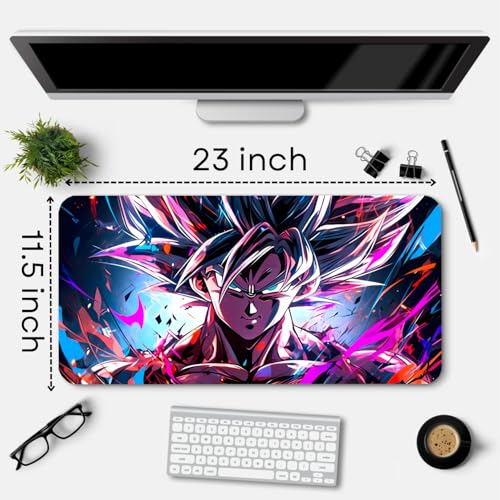 Image of Anime fearturing Large Gaming Mouse Pad, Extended Desktop Mat, 58 x 28 cm. (DS 15)