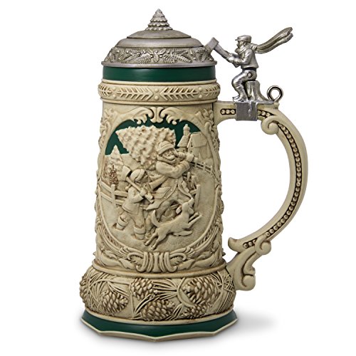 Hallmark Keepsake Christmas Ornament 2018 Year Dated, Beer Stein