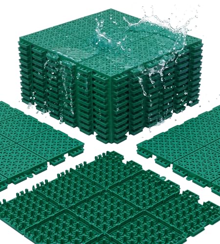 jxgzyy 20 PCS Basketball Court Tiles, 5/8 Inch Thick Portable