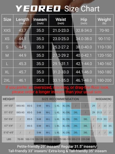 Image of YEOREO Ease Workout Leggings Womens No Front Seam Straight Leggings 29 inch / 31.5 inch / 33 inch / 35 inch High Waist Buttery Eddiy Yoga Pants