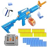ZONZTER Toy Gun Classic M16 Electric Automatic Rifle with 22 Capacity Drum Magazines & Bullet Quick...