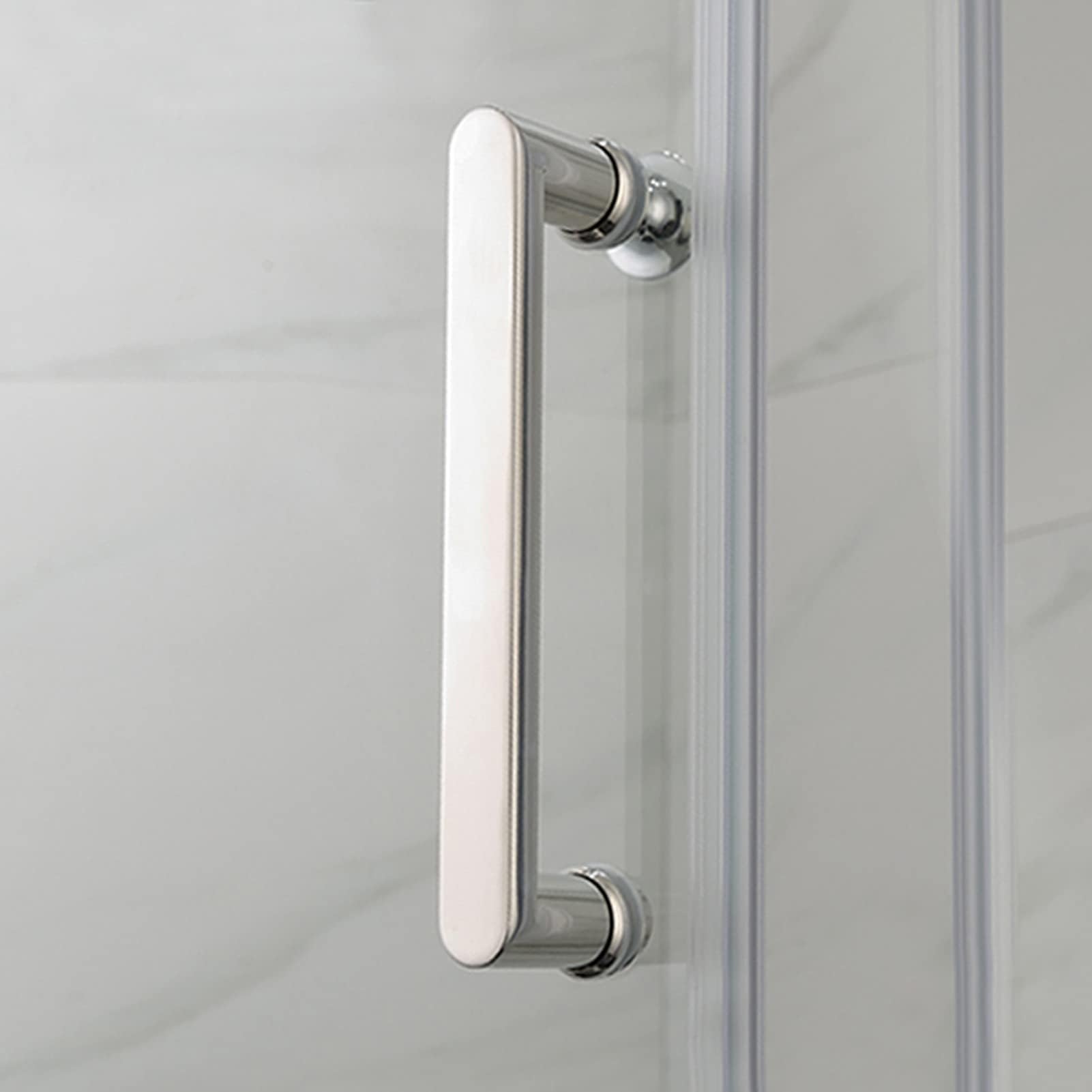 Poignée de porte de douche 300 mm en acier inoxydable pour porte coulissante en verre de salle de bain