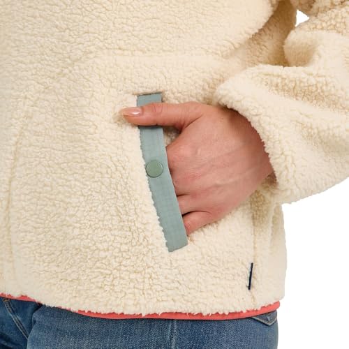 Wrangler Women's White Sherpa Pullover2