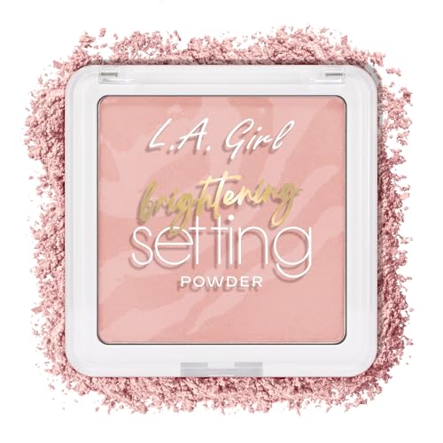 L.A. Girl Marble Setting Powder, Brightening Pink Blossom GPS168