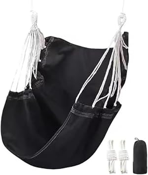 Hanging Chair For Garden And Patio, Indoor Swing Seat With Anti-Rollover Safety, Heavy Duty Rocking For Bedroom, Balcony And Dorm Relaxation