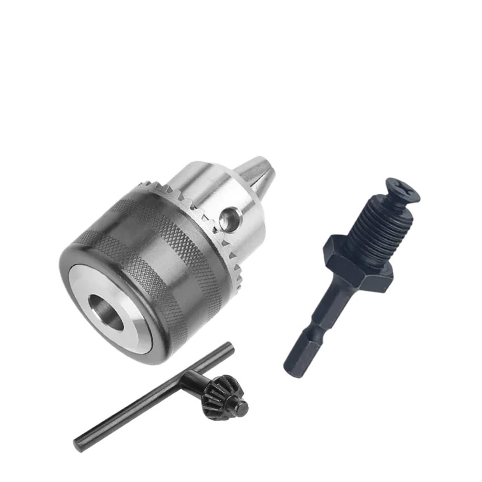 1.5-13mm konwerter 1/2 20UNF kluczowy uchwyt wiertarski gwint adapter do szybkiej wymiany SDS 1/4 klucz udarowy klucz Bit korbowód Hex | Chuck SDS Adapter