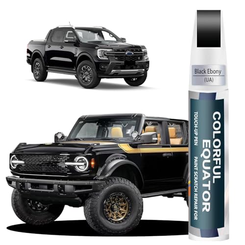 Image of UA /UD /M6373 /M6877 Black Ebony Touch Up Paint for Ford, Car Paint Pen Scratch Repair Two-In-One Touch Up Paint, Premium Car Scratch Remover for Deep Scratches