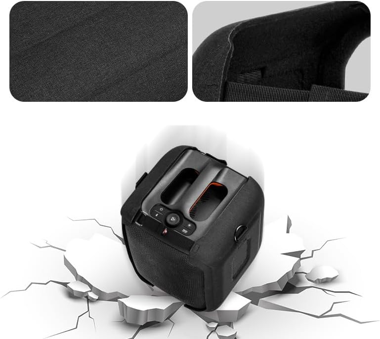 Protective Case Cover with Shoulder Strap for JBL Partybox Encore Essential Speaker Replacement Bluetooth Speakers Travel Carrying Case