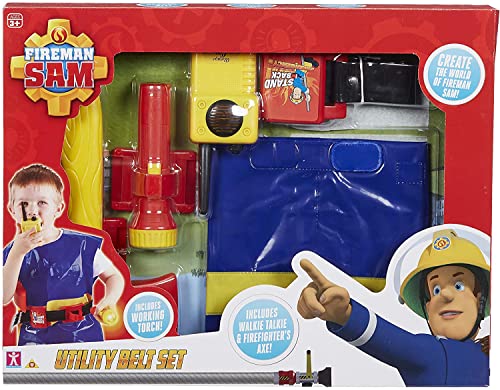 Ceinture utilitaire Fireman Sam pour ranger ses outils de pompier sans encombrer la chambre