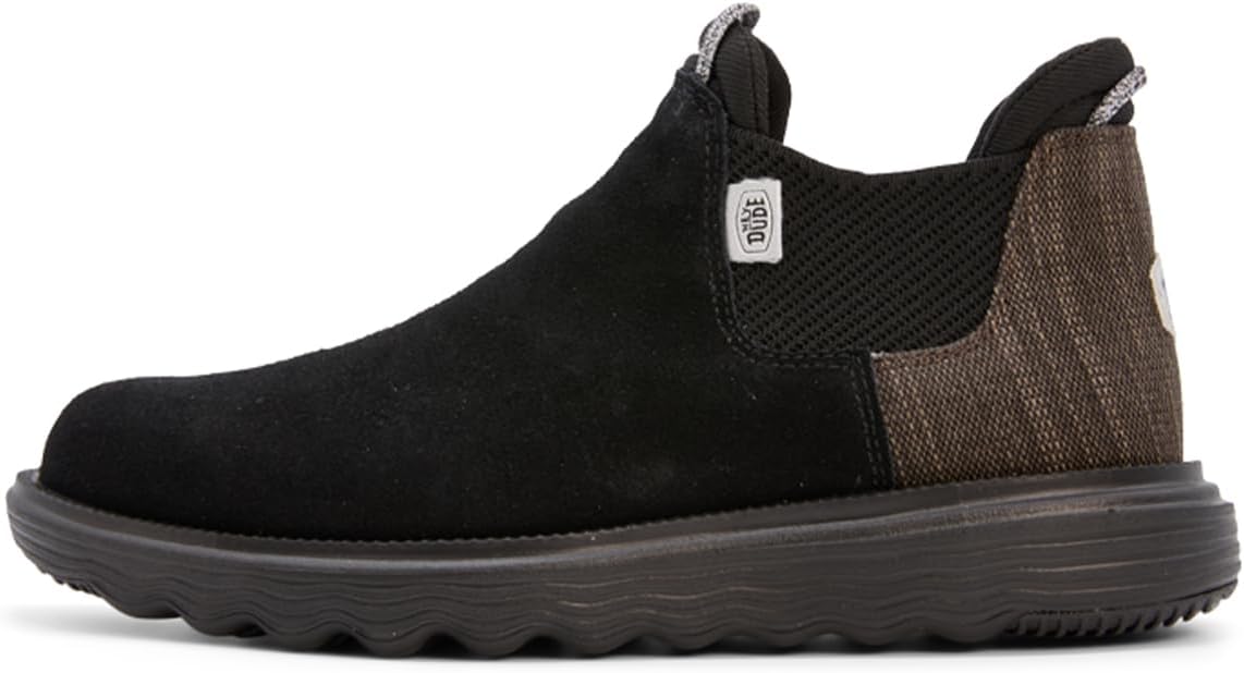 HEYDUDE Women's Branson Boot Suede Loafers