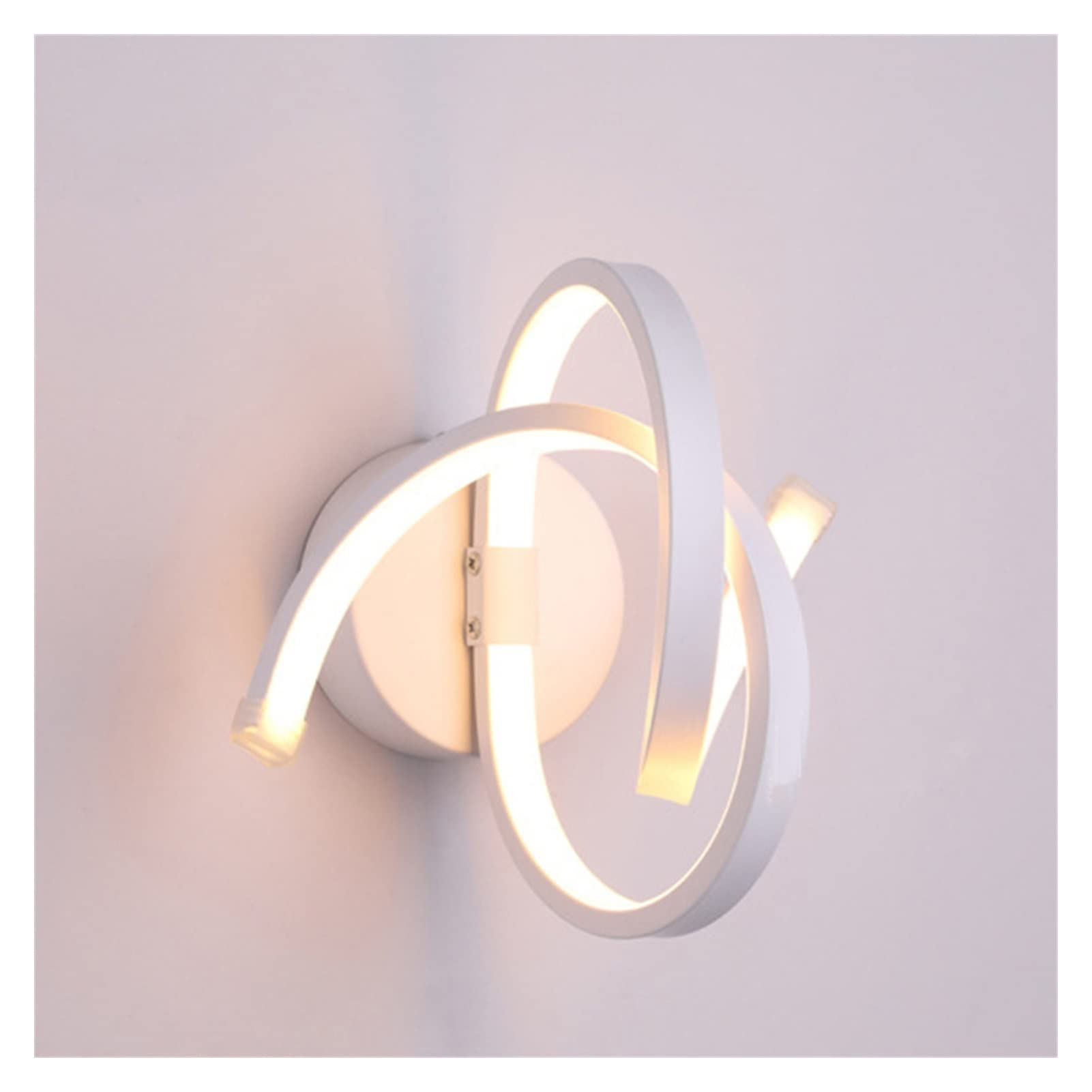 Applique murale design spirale luminaire art décoratif pour escaliers et maison