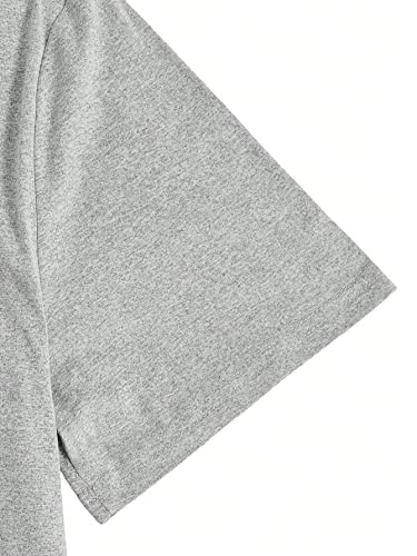 WDIRARA Men's 2 Pieces Sleepwear Cartoon Cow Print Short Sleeve Top and Shorts Pajama Set Loungewear4